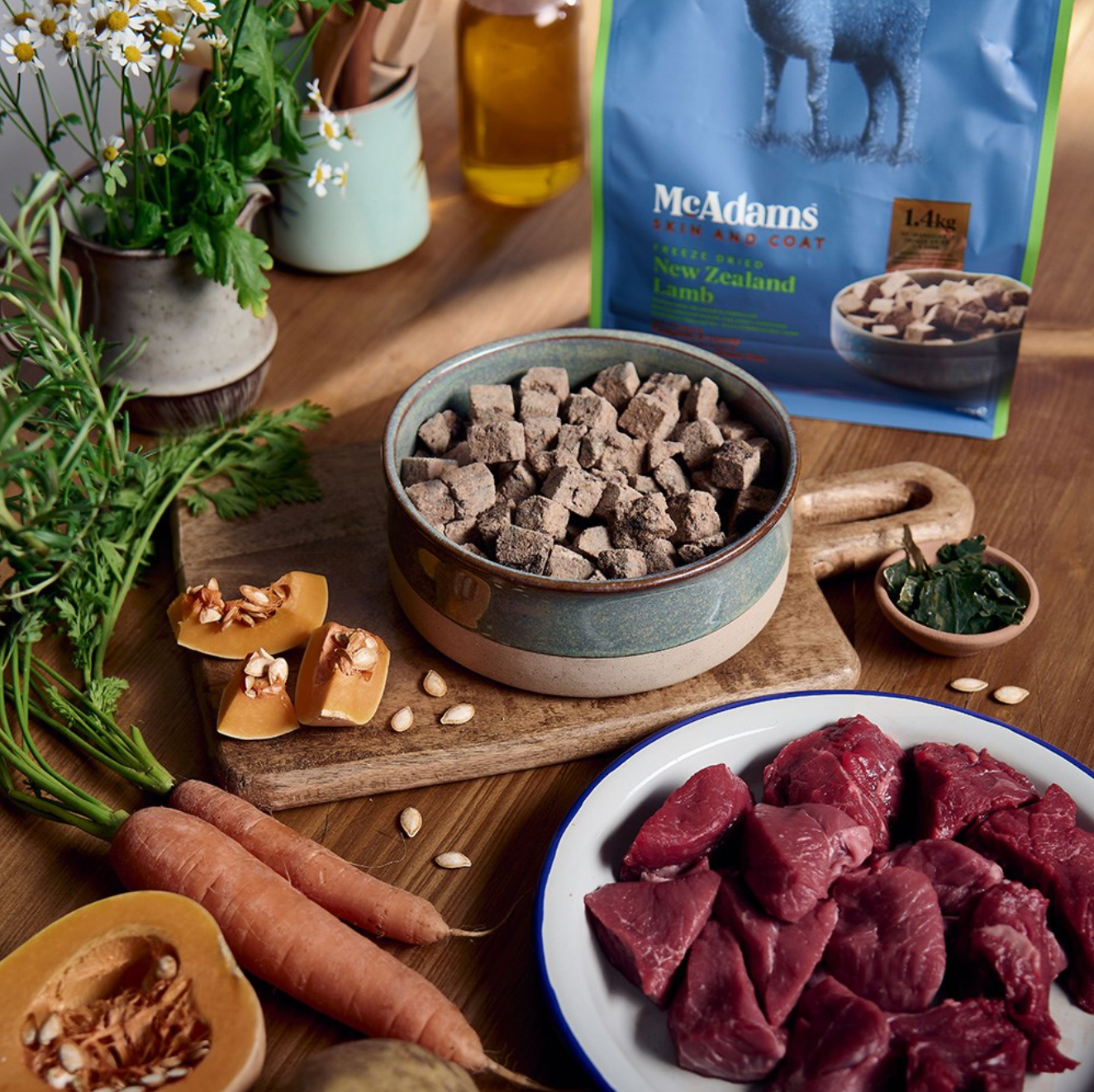McAdams Freeze-Dried Complete Dog Food - New Zealand Lamb