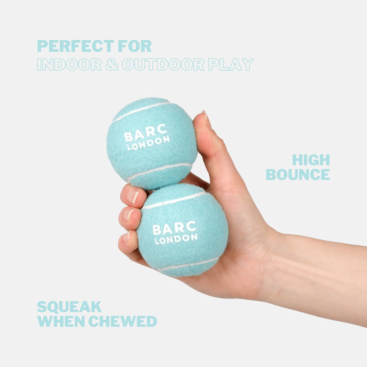 BARC London - Tenisák pro psy - modrý - sada 3ks