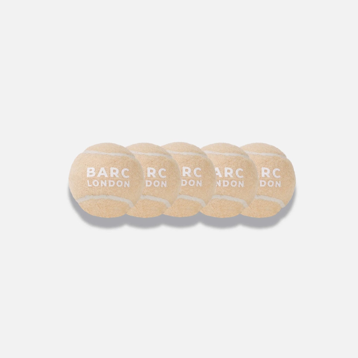 BARC London - Tenisák pro psy - malý - krémový - sada 5ks
