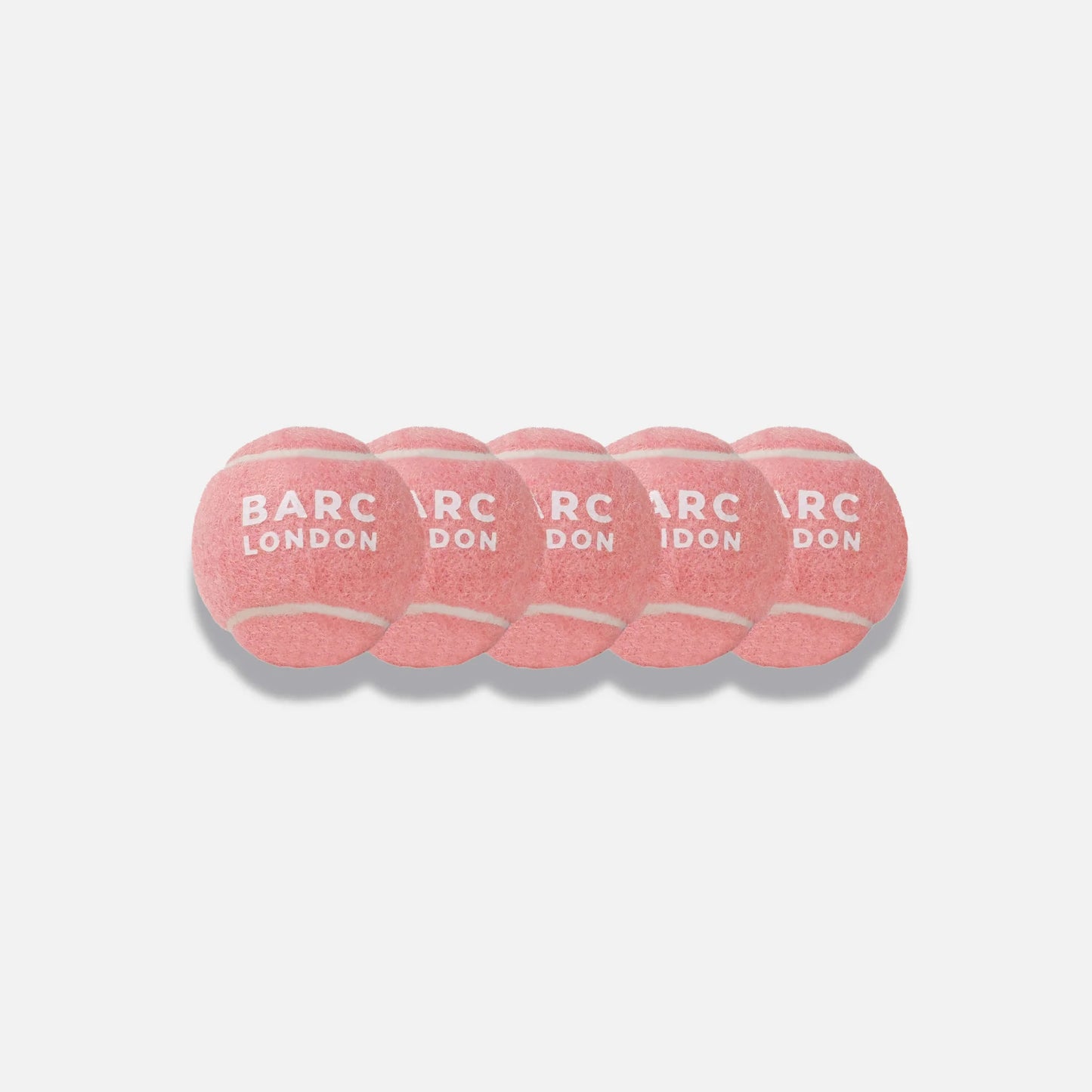 BARC London - Tenisák pro psy - malý - růžový - sada 5ks