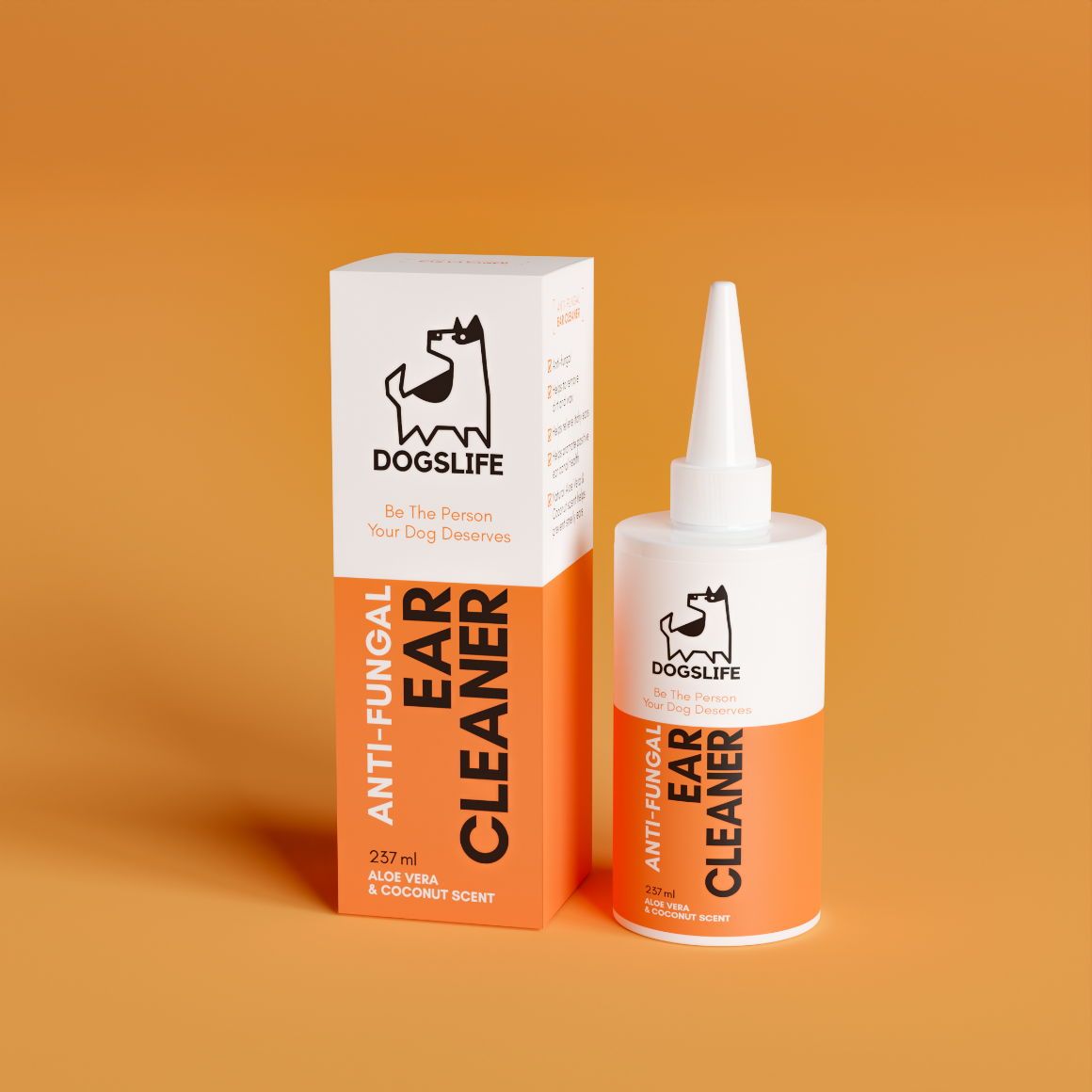 DOGSLIFE Ear drops for dogs 237ml