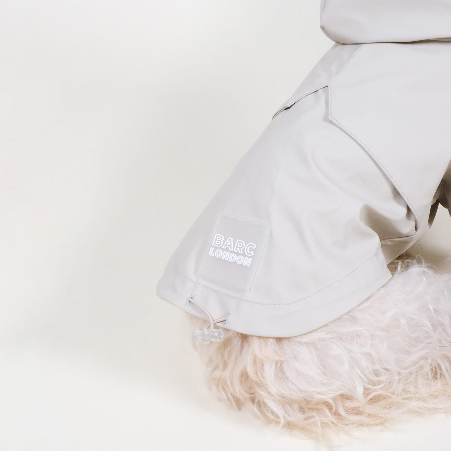 BARC London - Luxury eco raincoat for dogs - Cream