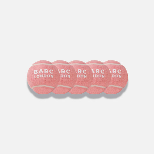 BARC London - Tenisák pro psy - malý - růžový - sada 5ks