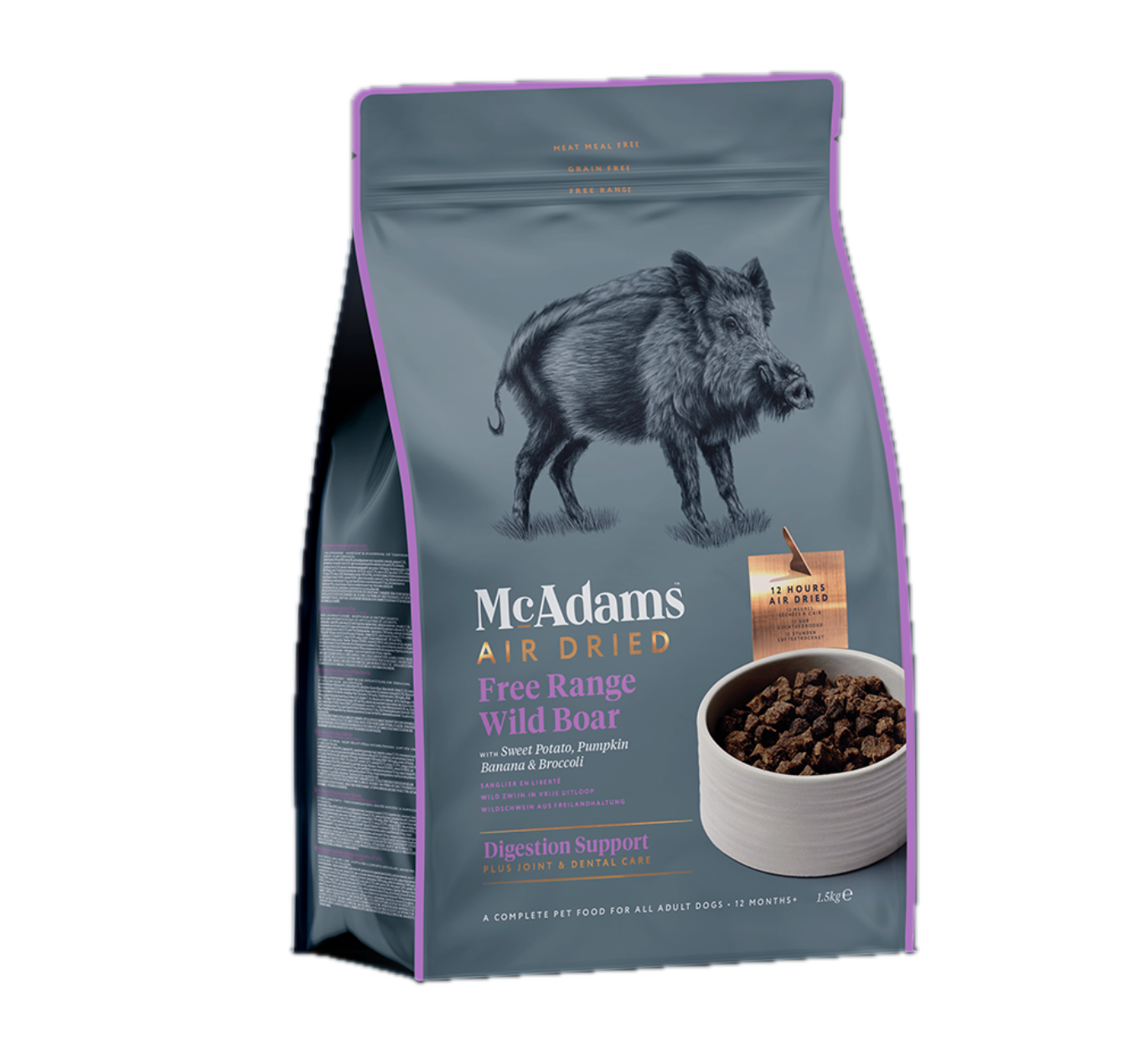 McAdams Air-Dried Wild Boar - for Sensitive Digestion