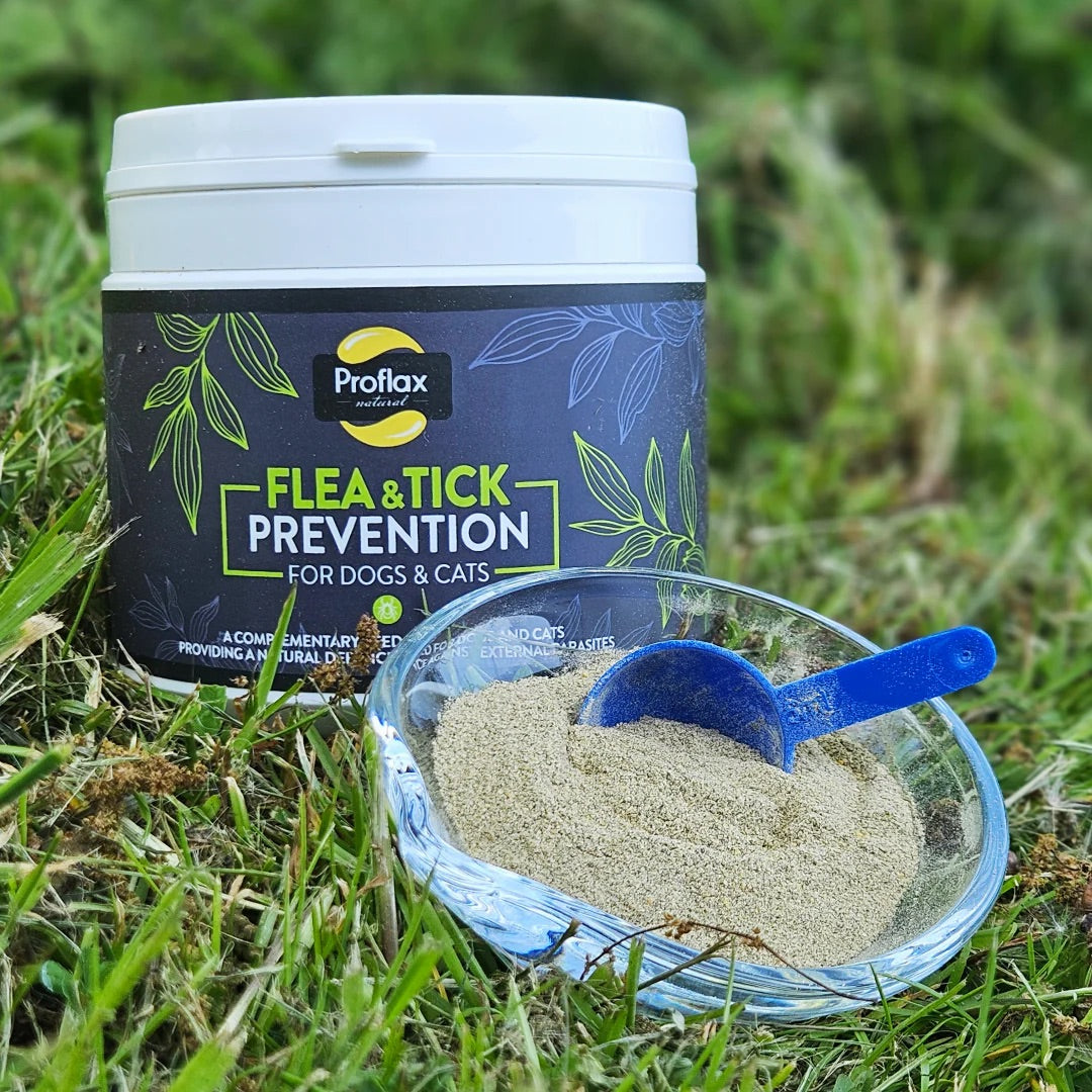 Proflax Přírodní doplněk proti klíšťatům a blechám pro psy a kočky 250g