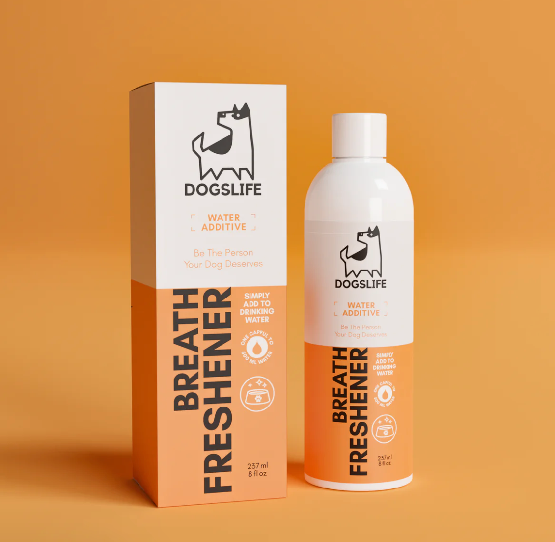 DOGSLIFE Osvěžovač dechu pro psy - přísada do vody 237ml